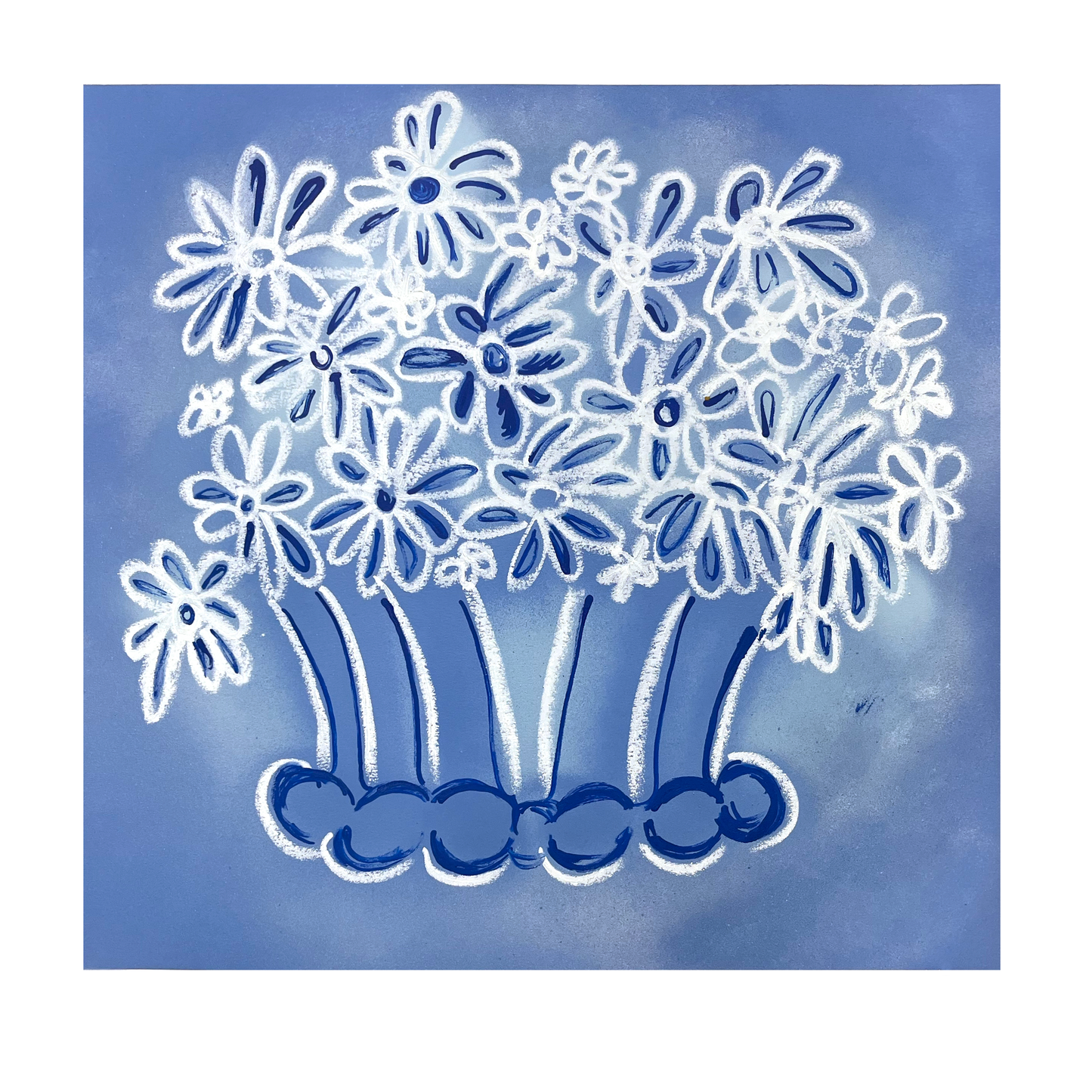 Blue Flowers No.3