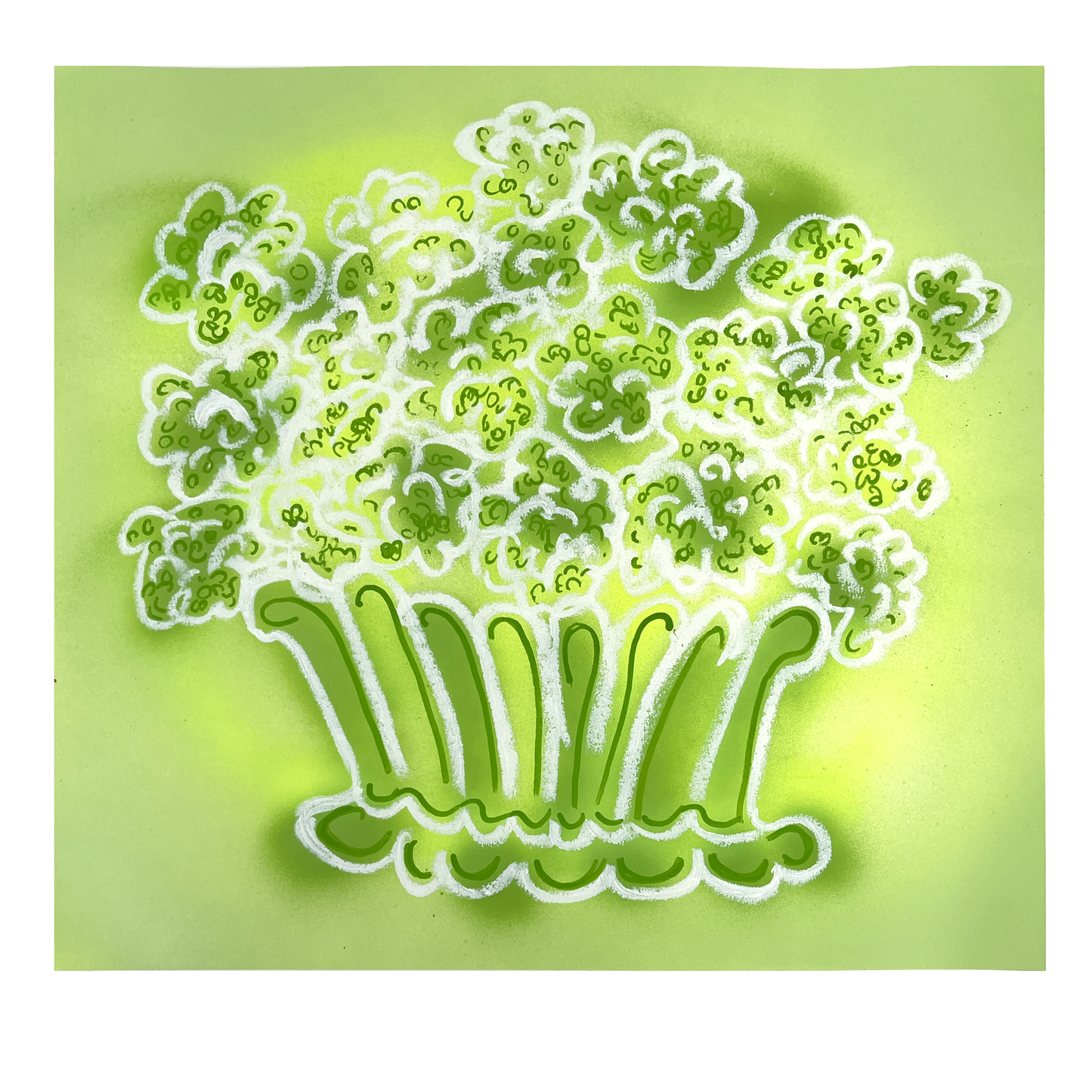 Green Flowers No.1