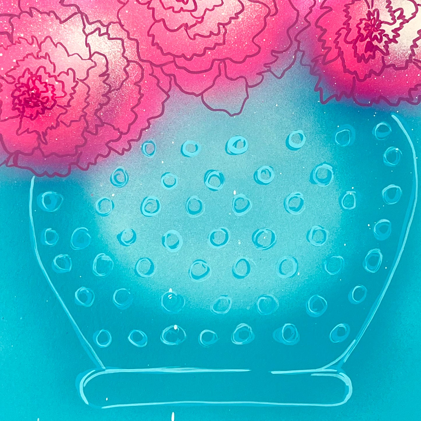 Pink Peony Flowers No.3