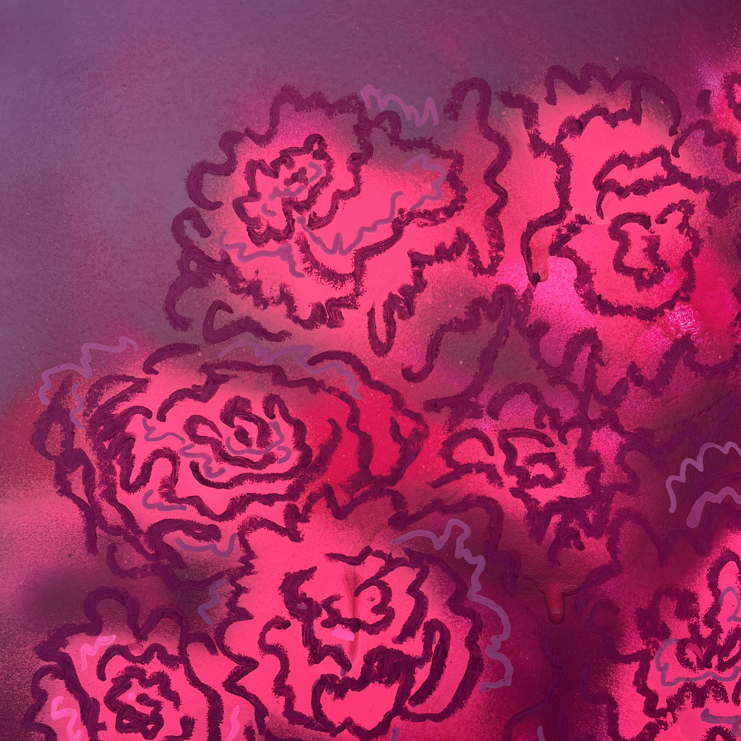 Deep Red Peony Flowers No.1